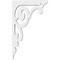 Ekena Millwork Hurley Architectural Grade PVC Bracket, 5/8"W X 6"D X 10"H BKTP01X06X10HU - alternate 2